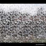 Statische raamfolie Steentjes 45cm x 1,5m