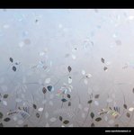 Statische raamfolie bladeren deluxe 92cm