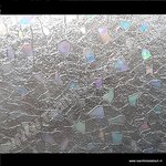 Statische raamfolie olievlek 70cm