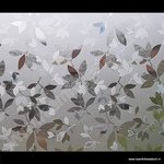 Statische raamfolie Blad 90cm db