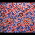 raamfolie tuin paars