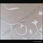statische raamfolie bloemmotieven deluxe 46cm