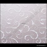 Statische raamfolie scroll flowers 90cm breed