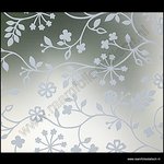 D-c-fix Statische raamfolie Tord wit (bloemen) 90cmx1,5m