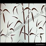 statische raamfolie bamboe stengels