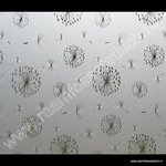 Raamfolie paardenbloem 67,5cm