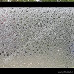 Statische raamfolie gesplinterd 45cm