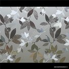 Statische raamfolie flower deluxe 70cm x 2meter