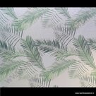 Statische raamfolie palm bladeren 45cm