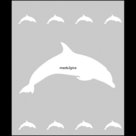 Raamfolie-Dolfijnen-60cm