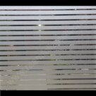 Statische raamfolie strepen medium DB 67,5cm  x 2meter