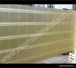 Statische raamfolie Metro gold 46cm