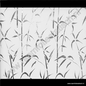 Statische raamfolie Bamboe Verticaal 67,5cm gekkofix