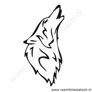 Wolf-sticker