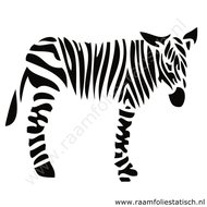 Zebra-sticker