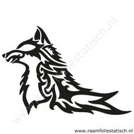 Tribal-wolf-sticker