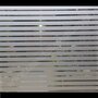 Statische raamfolie strepen medium DB 67,5cm  x 15 meter