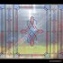 Raamdecoratiefolie d-c-fix transparant roze/rood/blauw 45cm