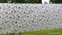 Statische raamfolie Oil Flowers deluxe 46cm impressie